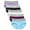 Black,Blue,White,Light Purple,Purple, variant on POIUYTR Women's High Waisted Cotton Underwear Tummy Control Full Coverage Briefs Stretch Soft Ladies Breathable Panties