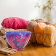 thumbnail image 2 of Ommi Handcrafted Resin Yarn Bowl, Knitting Resin Storage Bowl, Crochet Kit Organizer. (Purple), 2 of 4