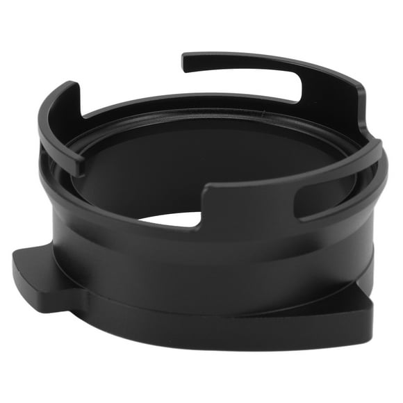 54mm Rotatable Dosing Funnel for Coffee Portafilter, Aluminum Alloy Coffee Machine Accessory, Compatible with Breville Barista Express, Pro, Touch More, Black