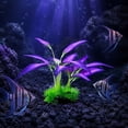 thumbnail image 4 of FastXmas Artificial Silk Aquarium Plants Ornament - Realistic Fabric Water Plants for Fish Tank & Aquascaping Decor(10.6 x 7.8 Inch), 4 of 7