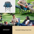 thumbnail image 5 of ARROWHEAD OUTDOOR Oversized Folding Camp Chair w/ Adjustable Double Sized Cup Holder, Mesh Sides, Inner Pockets, Carry Bag, 300 LBS Weight Capacity, 5 of 8
