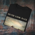 thumbnail image 3 of NEVER LOOK BACK Unisex Garment-Dyed T-shirt, 3 of 4