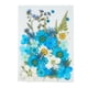 thumbnail image 1 of Artesanía de flores secas naturales Ramos en relieve Flores prensadas Decoraciones florales Decorativos para el hogar para tarjetas de boda Vela de resina azul floral B Speravity HA010758-01, 1 of 7