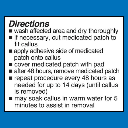 Equate Extra Thick Callus Removers with Pads, Large, 8 Count, Compare to Dr Scholl's® with Duragel® Technology Active Ingredient