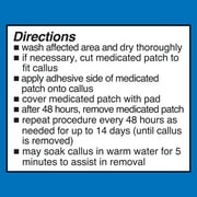 Equate Extra Thick Callus Removers with Pads, Large, 8 Count, Compare to Dr Scholl's® with Duragel® Technology Active Ingredient