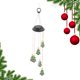 thumbnail image 4 of Campanas Sores Navideñas Windchimes Cadena de lámpara para Exteriores a Prueba de de Hadas para árbol de Navidad, Jardín, Patio, Vall Árbol de Navidad CUTICAT luz de carillón de viento, 4 of 8
