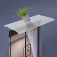 thumbnail image 4 of Clear Window Awning, 19.7x47.2in Frosted PC Material, Wall Mount Rain Shelter, UV Resistant and Easy to Clean, Ideal for Doors and Windows, 4 of 17