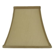 Urbanest 9" Silk Square Cut Lampshade, Tan