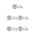 thumbnail image 2 of Destyer Reliable Combination Cam Lock Tongue Camlock for Mailbox Cabinet Door Gold 20mm 5Set, 2 of 6
