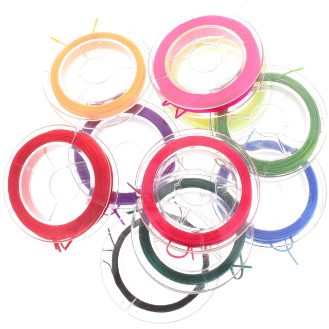 BESTYASH Hilo Elástico Para Pulseras Y Collares Seguro Y Duradero En Colores Variados Para DIY
