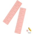 thumbnail image 1 of Pastillero semanal (2 unidades), extragrande, para 7 días, para viaje, para aceite de pescado, suplementos de calcio y otras vitaminas., 1 of 5