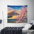 thumbnail image 6 of Balery Cherry Blossoms Pattern Tapestry 60x51 Inches - Large Wall Hanging Tapestry for Bedroom, Living Room, Dorm Decor - Artistic and Aesthetic Room Decor, 6 of 9