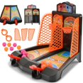 thumbnail image 1 of Juguete de baloncesto de escritorio NQ juego de mesa para niños juego de catapulta para adultos, 1 of 5