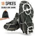 thumbnail image 4 of 18 Spikes Traction Cleats Women Men Anti-slip Ice Snow Grips, 4 of 8