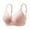 Beige, variant on Wdfiry Plus Size Wirefree Bras for Women Full Coverage Soft Support Bralettes Embroidery Light Breathable Push Up Everyday Bra