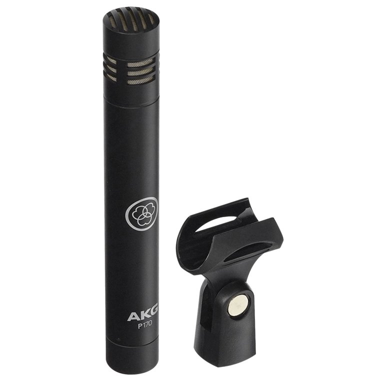 AKG P170 2個セット 2) AKG P170 Pencil Microphones Recording Overhead Instrument Mics+