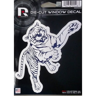 Jackson State University Tigers JSU 5 Inch Decal Sticker, Flat Vinyl Die Cut, Full Adhesive Backing