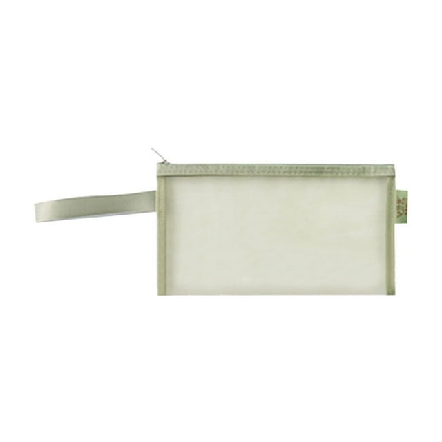 Matoen12 Trousse à Crayons Grande Capacité avec Fermeture Éclair - Trousse de Papeterie Multifonctionnelle en Maille Transparente, Cadeau de Rentrée pour Enfants