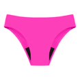 thumbnail image 4 of 2025 Pantalons de Bain pour Femmes Bas de Maillot de Bain Taille Basse pour Femmes Bas de Short Bikini Jupe Basique Rétro Maillot de Bain Couvrant Taille Mi-Haute Maillot de Bain Garçon, 4 of 4