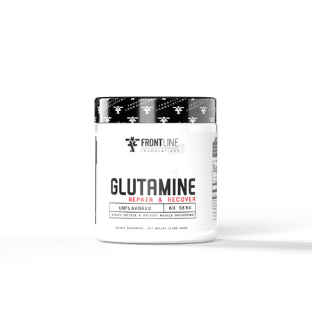 Frontline Formulations Unflavored Glutamine Powder 60 Servings