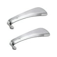 thumbnail image 3 of ACDANC Stainless Steel Small Handled Pocket Shoehorn Shoe Horn for Kids Men Women Metal Long Handle Lifter 14.5cm Long Silver Tone Set of 2, 3 of 7