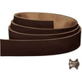 thumbnail image 4 of ELW 9-10 oz. 3.6-4mm Dark Brown Straps, Belts, Strips 3.75"x60" 9.5x152cm - Belt Grade Latigo Leather for Cowhide Heavy DIY Craft - Pet Collars, Blanks, Accessory, Jewelry, Key Chains, 4 of 9