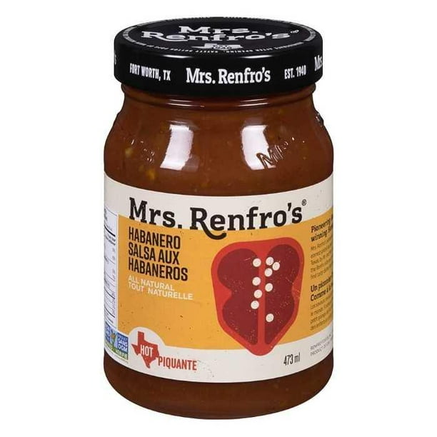 Mrs. Renfro - Salsa Arômes Assortis, 473 Ml