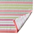 thumbnail image 6 of Better Homes & Gardens Coastal Tropez Striped Pink & Green Cotton-Blend Beach Towel, 6 of 7