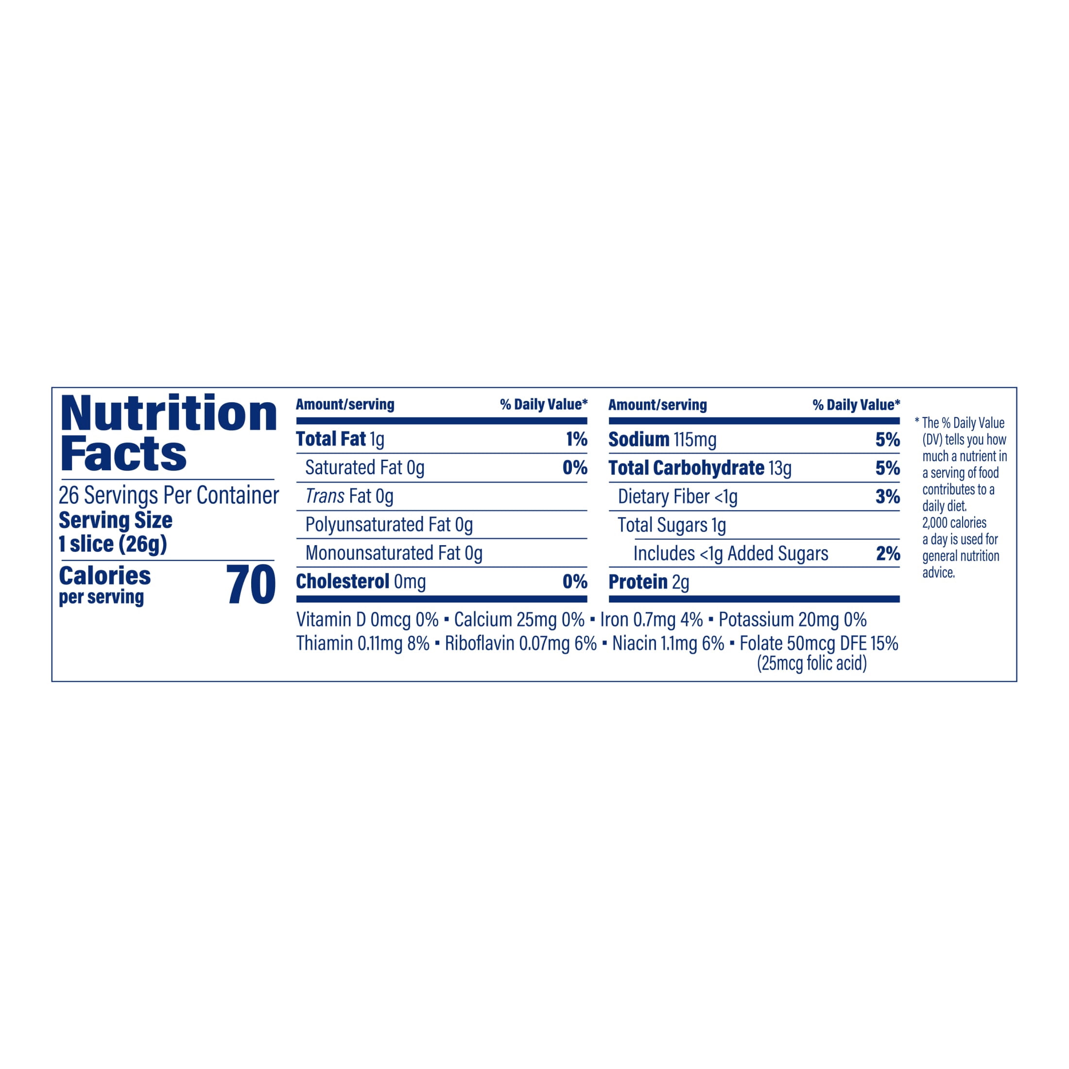 Mrs Baird's Sandwich Bread, 24 oz, White White Bread, Bag