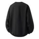 thumbnail image 4 of Blusas y camisas de manga larga con cuello redondo para hombre, estilo casual, de color liso, con cordón ajustable, sudaderas con capucha de manga larga, blusa de poliéster para hombre, 4 of 5