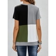 thumbnail image 3 of Asyoly Womens Short Sleeve Crew Neck Shirts Loose Casual Summer Tee T-Shirt S-3XL, 3 of 7