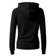 thumbnail image 4 of H2H Womens Active Slim Fit Zip Up Long Sleeve Hoodie Jacket BLACK US L/ASIA L (CWOHOL020), 4 of 5