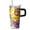 Black-3, variant on Sunflower 20oz Stainless Steel Tumbler with Handle and Straw – Insulated Travel Cup with Sliding Lid, 360° Full Wrap Printed Mug for Home, Outdoor & Sports Use, Foral