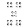 thumbnail image 1 of Molde de 4 piezas Yuarrent de Acero inoxidable, 1 of 6