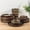 Coca Mocha, variant on TheTerra Ceramic Dinnerware Sets for 4, 12 Pieces Porcelain Lightweight Speckled Plates and Bowls Sets, Scratch Resistant Dish Set, Oven & Microwave & Dishwasher Safe, Coca Mocha