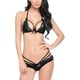 thumbnail image 2 of Babydoll de encaje de lencería Conjuntos de sujetador y panty sexy de 2 piezas Ormromra WRMH-1273-17, 2 of 6