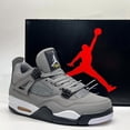 thumbnail image 2 of Ni - ke Size 10 - Jordan 4 Retro Low Cool Grey, 2 of 5