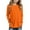 Orange, variant on Teen Tshirts for Boys Khaki Long Sleeve Tshirts with Pocket Girls Basic Crewneck Tops Fall Clothes Tops for Girls 13-14 Years