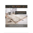thumbnail image 5 of Alfombra De Sala Suave Decorativa Tapete Cuarto Afelpada 160x200 Cm Poliéster Antideslizante Color Beige, 5 of 5