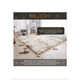 thumbnail image 5 of Alfombra De Sala Suave Decorativa Tapete Cuarto Afelpada 160x200 Cm Poliéster Antideslizante Color Beige, 5 of 5