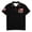 Black, variant on Men's USA 250th Anniversary Polo Shirt We The People Patriotic Flag Short Sleeve Golf Tee