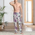 thumbnail image 4 of KLL Mens Pajama Pants for Men,Mens Lounge Pants,Funny Gifts for Men,Men's Pajama Bottoms-Fairy Flower, 4 of 5