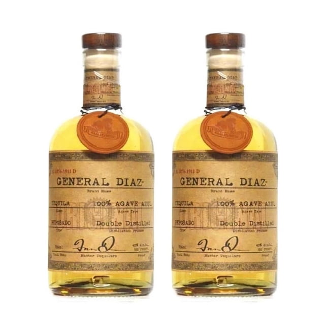 Duo Pack Tequila General Díaz Reposado 750ml Tequila Reposado