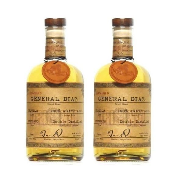 Duo Pack Tequila General Díaz Reposado 750ml Tequila Reposado