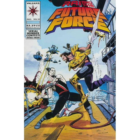 Rai and the Future Force #12 VF ; Valiant Comic Book