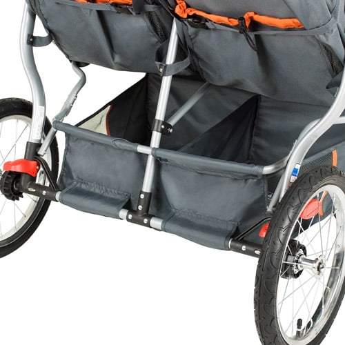baby trend navigator double jogger stroller tropic