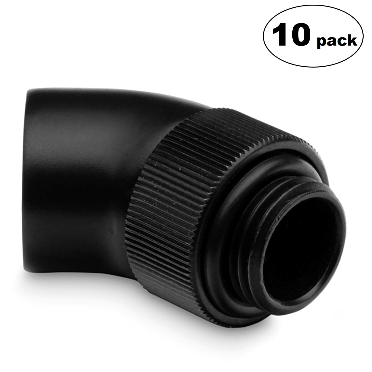 EKWB EK-AF G1//4 45/° Angled Fitting 4-Pack Nickel