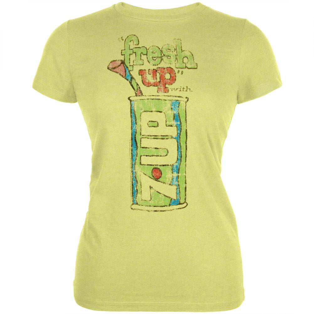 7-Up - Fresh Up Juniors T-Shirt - Medium - Walmart.com
