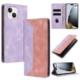 thumbnail image 2 of Funda FOXDOCK para iPhone 13 de Cuero Premium Bicolor con Ranuras RFID, Carcasa Tipo Billetera Antigolpes y Soporte Plegable, 2 of 6