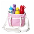 thumbnail image 4 of 4-Compartment Insulated Drink Caddy Bag, Family Size Tumbler Holder with Adjustable Strap for Hiking, Sports, and Daily Use, 4 of 4